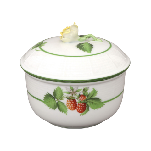 Sugar basin, rose knob