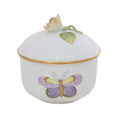 Sugar basin, rose knob