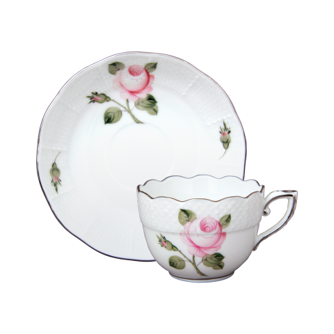 Moccacup with saucer