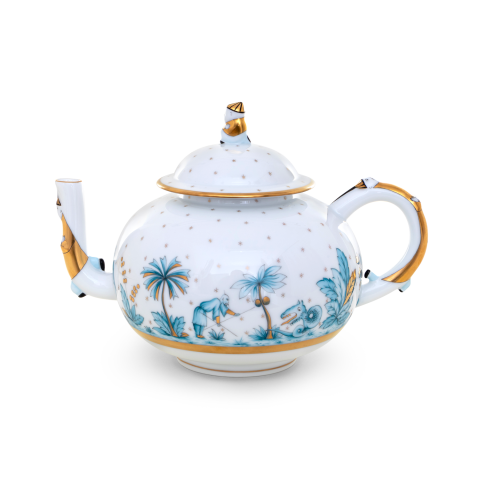 Teapot, mandarin knob