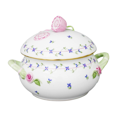 Soup tureen, lemon knob