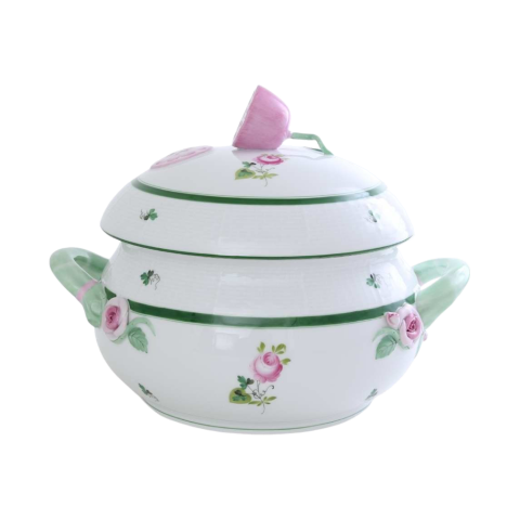 Soup tureen, lemon knob