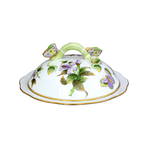 Dish, butterfly knob