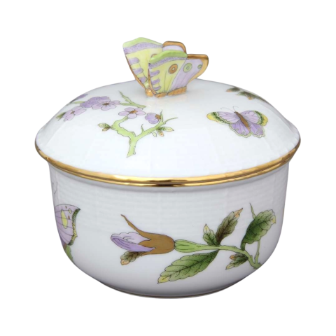 Sugar basin, butterfly knob