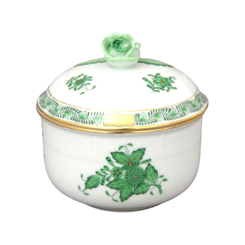 Sugar basin, rose knob