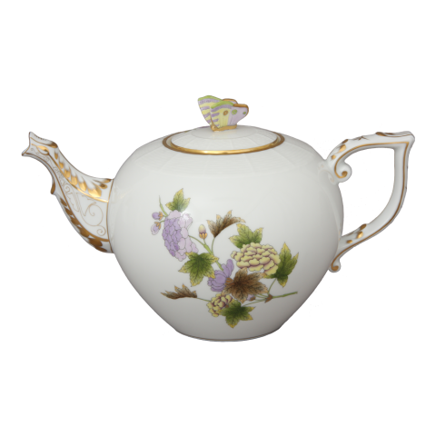 Teapot, butterfly knob