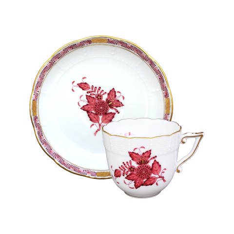 Coffeecup with saucer