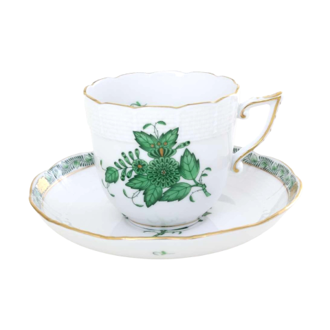 Coffeecup with saucer