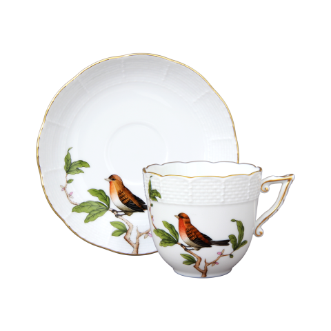 Coffeecup with saucer