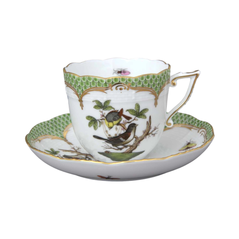 Coffeecup with saucer