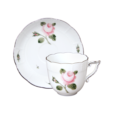 Coffeecup with saucer