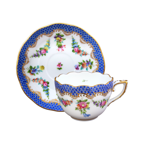Moccacup with saucer