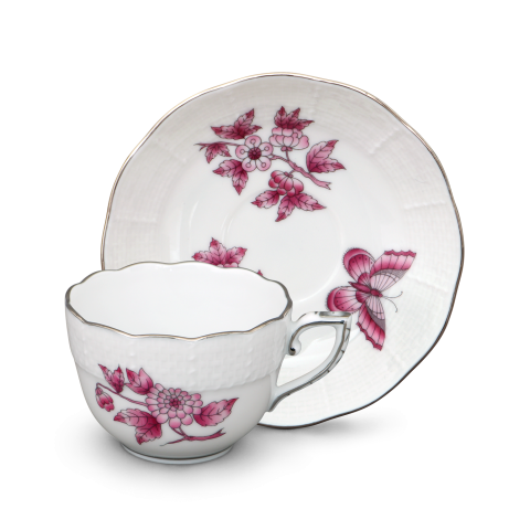 Moccacup with saucer