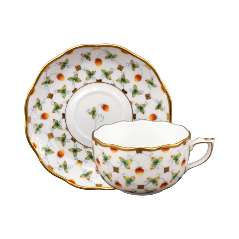 Teacup with saucer