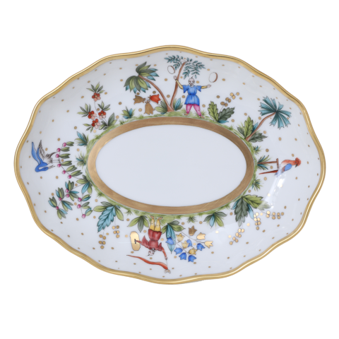 Oval dish