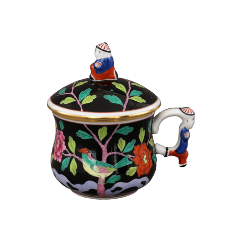 Creamcup, mandarin knob