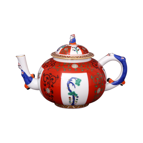 Teapot, mandarin knob