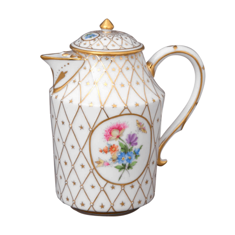 Coffeepot, button knob