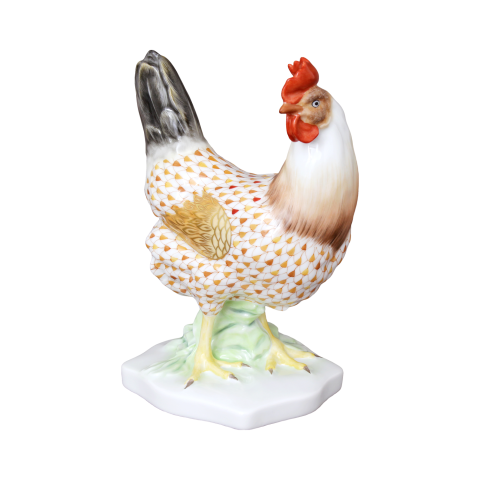 Hen, standing