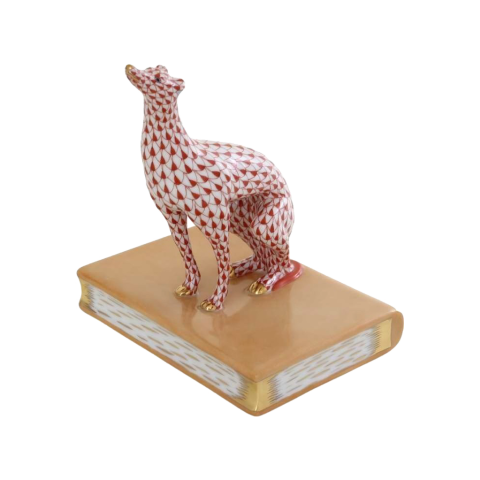 Greyhound Bookend, looking to the left