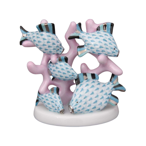 Fishes on coral, small