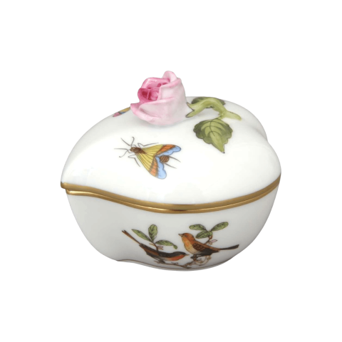 Bonbonniere, rose knob