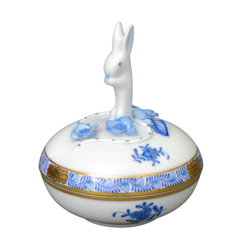 Bonbonniere, rabbit knob