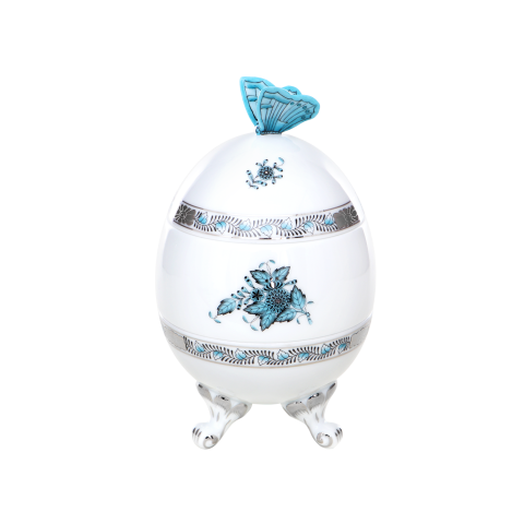 Egg, 3 parts, butterfly knob