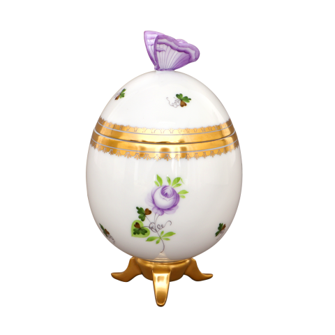 Egg, butterfly finial