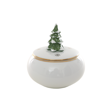 Bonbonniere w. Christmas tree,4 seasons