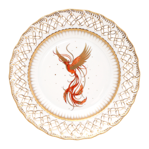 Wall plate, open-work