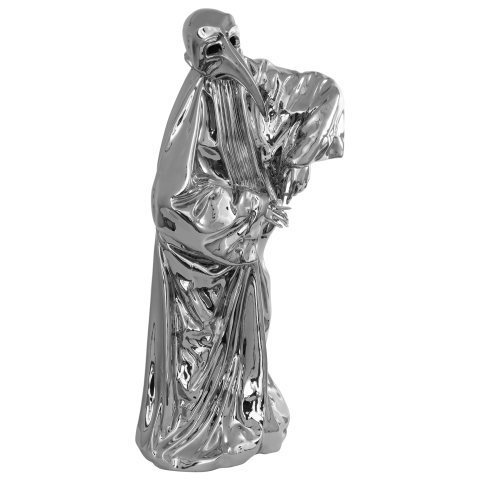 Standing figurine in mask