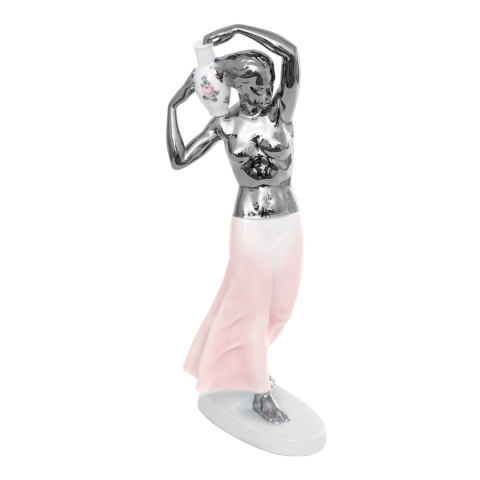 Woman carrying a jug