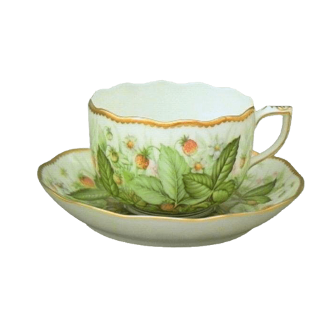 Teacup with saucer